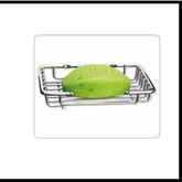 Trueliving_SOAP DISH(WALL MOUNTED)_Metal Silver *6''4''2''